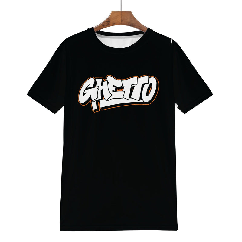 Ghetto Shirt | Black - Premium hooldie - Just $49.98! Shop now at Pulse Designer Fashion