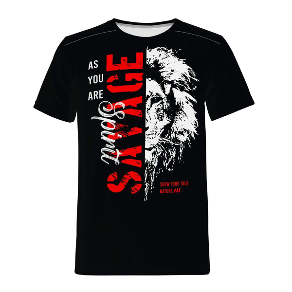 As You Are Spirit Savage Men's All Over Print T-Shirt - Premium hooldie - Just $23.99! Shop now at Pulse Designer Fashion