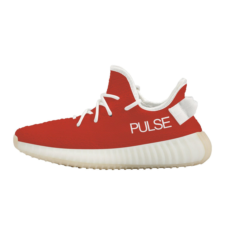 PULSE Breathable Mesh Knit Sneaker - Red - Premium sneaker - Just $117.99! Shop now at Pulse Designer Fashion