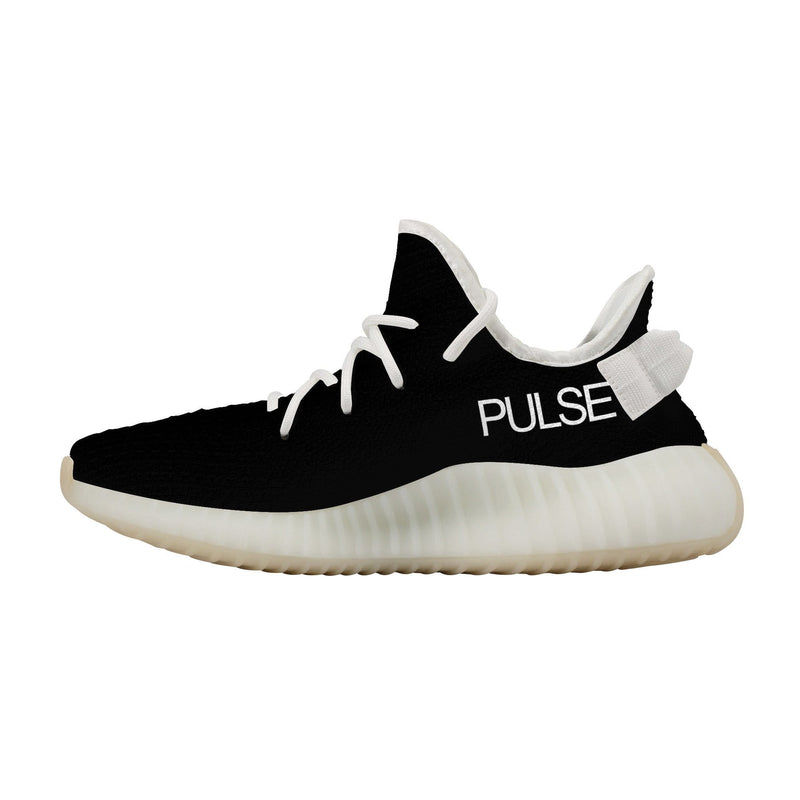 PULSE Breathable Mesh Knit Sneaker - Black - Premium sneaker - Just $117.99! Shop now at Pulse Designer Fashion