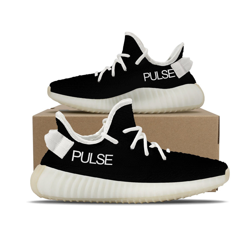 PULSE Breathable Mesh Knit Sneaker - Black - Premium sneaker - Just $117.99! Shop now at Pulse Designer Fashion