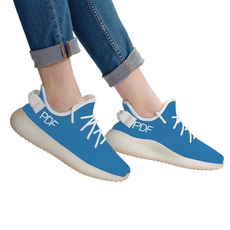 Pulse Breathable Mesh Knit Sneaker - Blue - Premium sneaker - Just $117.99! Shop now at Pulse Designer Fashion