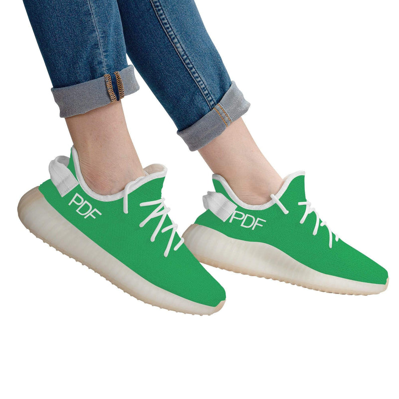 Pulse Breathable Mesh Knit Sneaker - Green - Premium sneaker - Just $117.99! Shop now at Pulse Designer Fashion