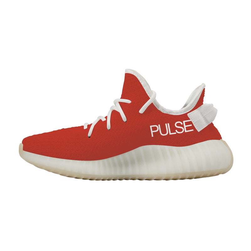 PULSE Breathable Mesh Knit Sneaker - Red - Premium sneaker - Just $117.99! Shop now at Pulse Designer Fashion