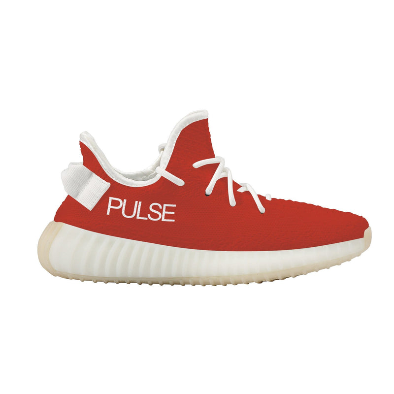 PULSE Breathable Mesh Knit Sneaker - Red - Premium sneaker - Just $117.99! Shop now at Pulse Designer Fashion