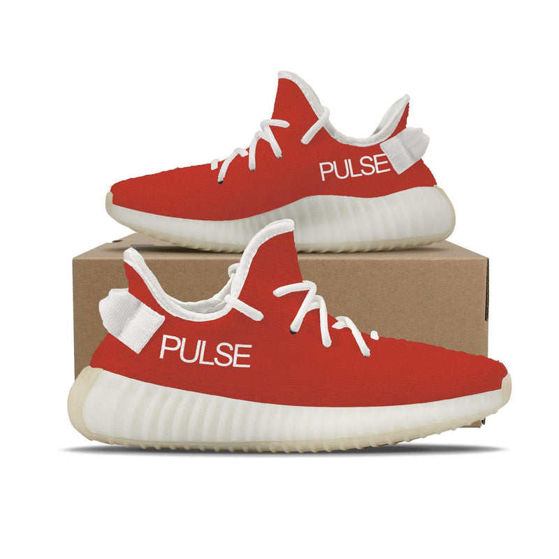 PULSE Breathable Mesh Knit Sneaker - Red - Premium sneaker - Just $117.99! Shop now at Pulse Designer Fashion