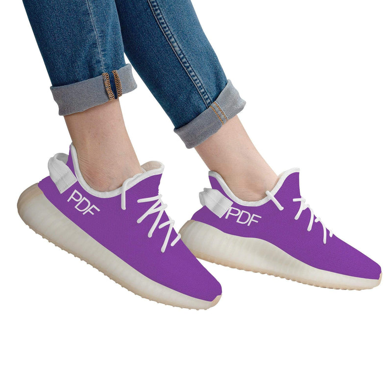 Pulse Breathable Mesh Knit Sneaker - Violet - Premium sneaker - Just $117.99! Shop now at Pulse Designer Fashion