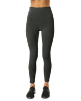 High Waisted Yoga Leggings - Slate Grey - Premium Pants - Just $67.75! Shop now at Pulse Designer Fashion