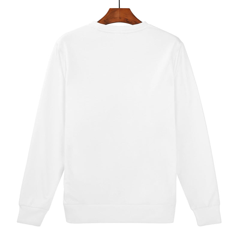 Holiday Sweater | White - Premium sweater - Just $77.98! Shop now at Pulse Designer Fashion