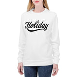 Holiday Sweater | White - Premium sweater - Just $77.98! Shop now at Pulse Designer Fashion