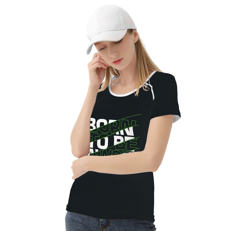 Born To Be Awsm New York City Shirt | Black - Premium t-shirt - Just $60.98! Shop now at Pulse Designer Fashion