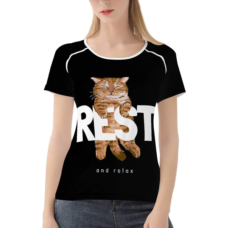 Rest and Relax  Shirt | Black - Premium t-shirt - Just $60.98! Shop now at Pulse Designer Fashion