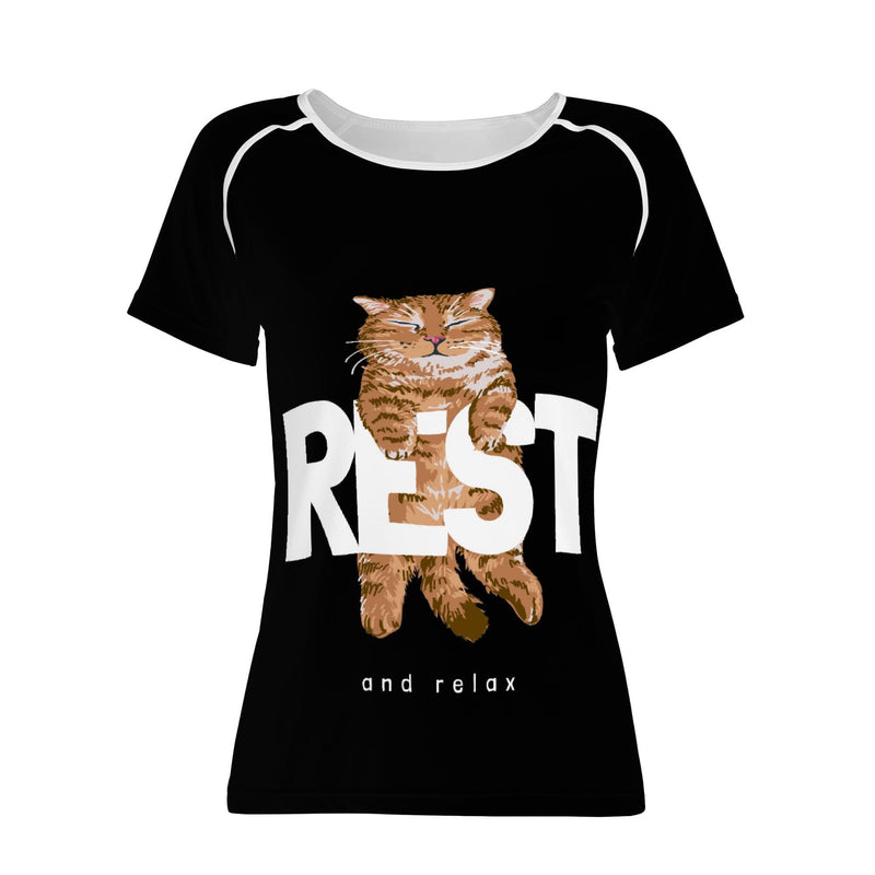 Rest and Relax  Shirt | Black - Premium t-shirt - Just $60.98! Shop now at Pulse Designer Fashion