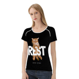 Rest and Relax  Shirt | Black - Premium t-shirt - Just $60.98! Shop now at Pulse Designer Fashion